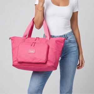 NEW The Foldie Hot Pink Travel Bag